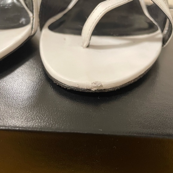 ALEXANDER WANG STILETTO KILEY CALF STRAPPY SANDAL
SHOES 37.5 white - Picture 4 of 6